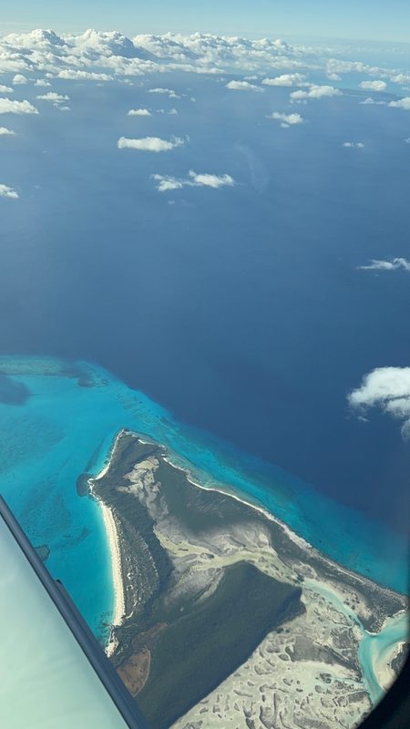 The Bahamas, from the air